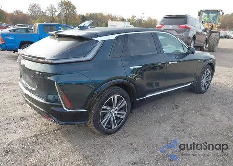 2024 Cadillac Lyriq Luxury W/1Sc z USA, uszkodzony, nr VIN 1GYKPPRK0RZ128615